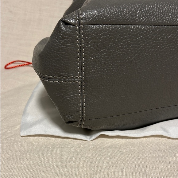 Coach  Gray Leather Shoulder Bag - Picture 5 of 11